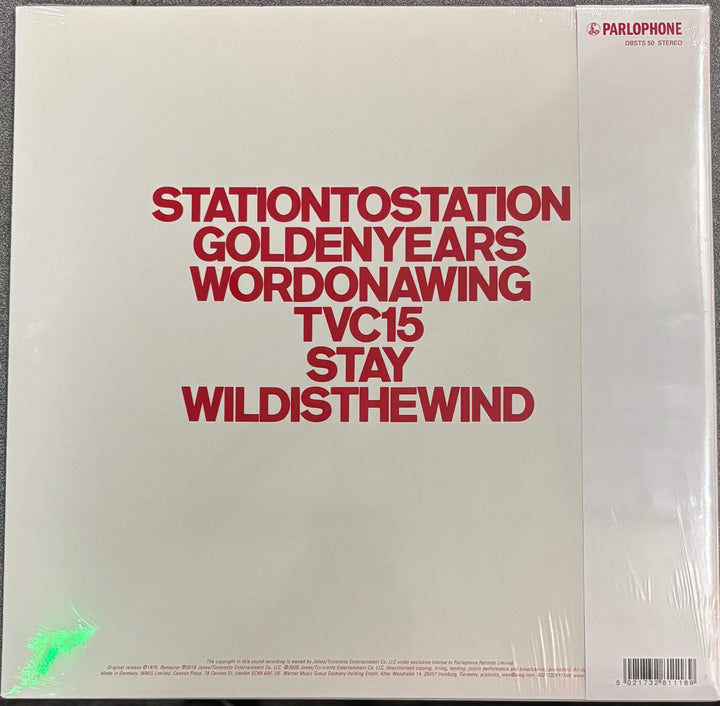 BOWIE, DAVID – STATION TO STATION (2016 REMASTER) Vinyl LP Record