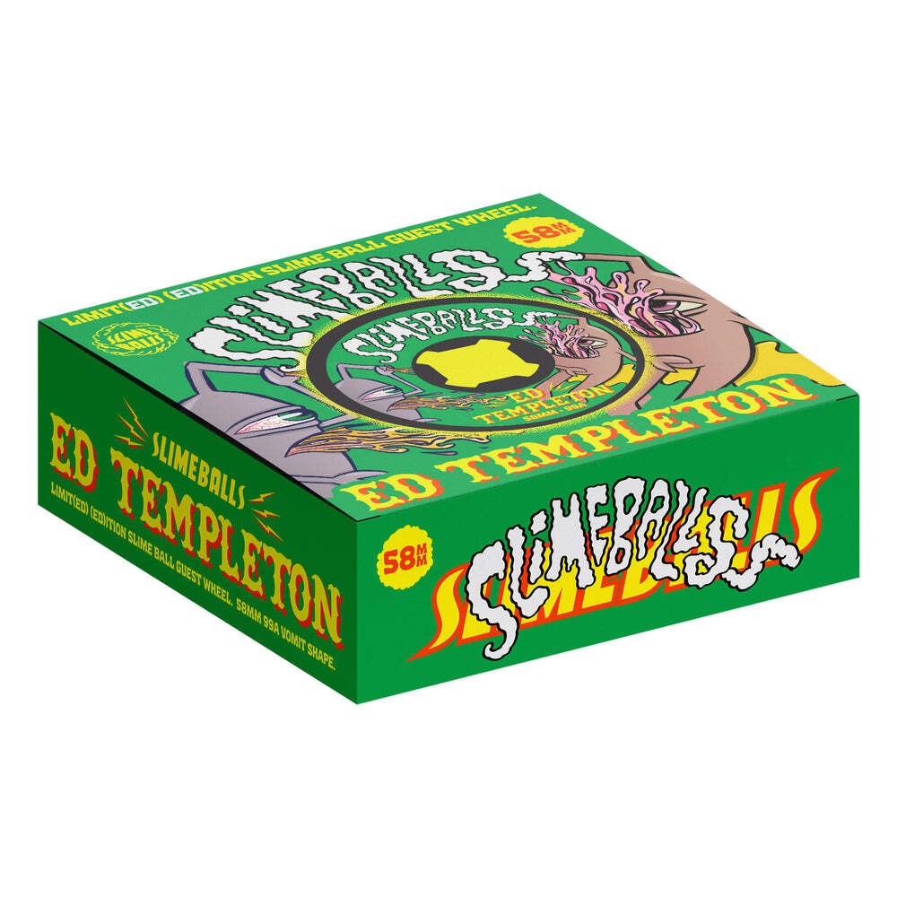 Slime Balls Ed Templeton Vomits 58mm 99a Skateboard Wheels