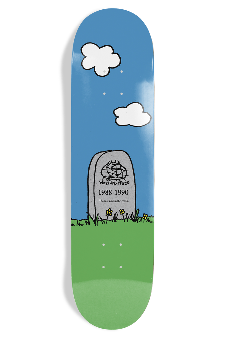 World Industries Skateboarding Is Dead EX7 8" Skateboard Deck