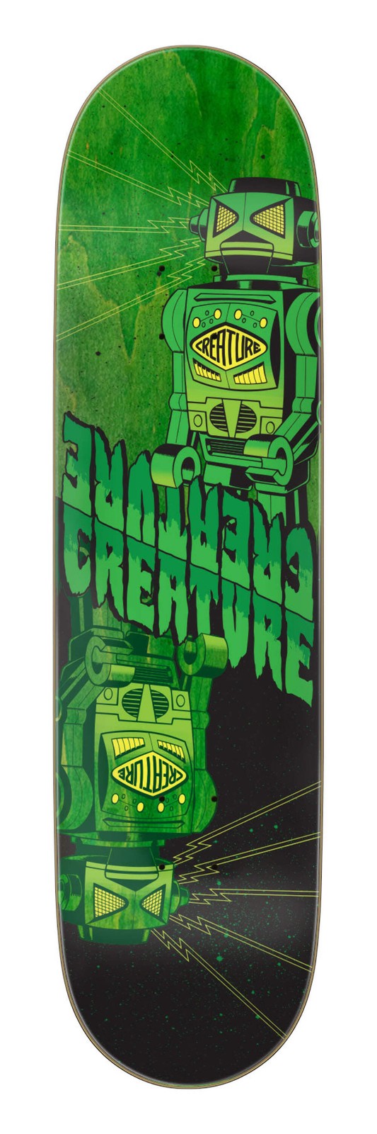 Creature Fiend Twin Robot 7 Ply Birch 8.25" Skateboard Deck
