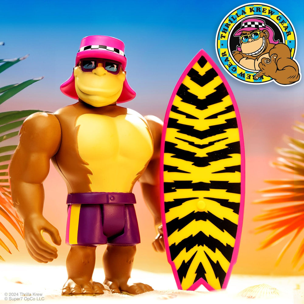 Super7 X Thrilla Krew - Thrilla Gorilla - Reaction Figures