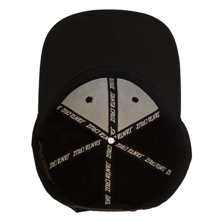 Santa Cruz Cruz Label Snapback Structured Hat