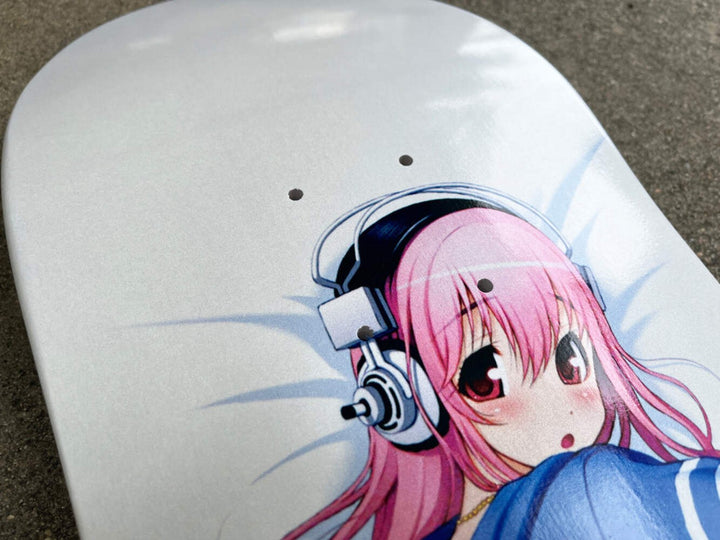 JK Industries Sonico Special Edition Pearl White 8.5" Skateboard Deck