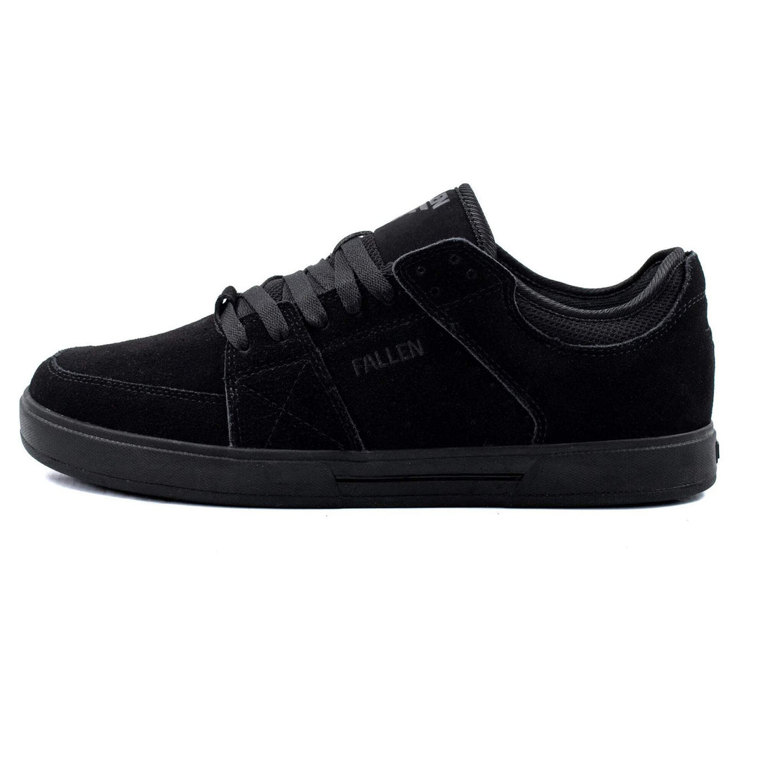 Fallen Trooper Black Skateboard Shoes