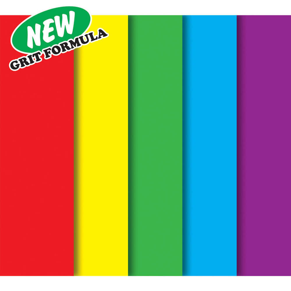 Mob Color Skateboard Grip Tape (Red, Yellow, Green, Blue, or Purple)