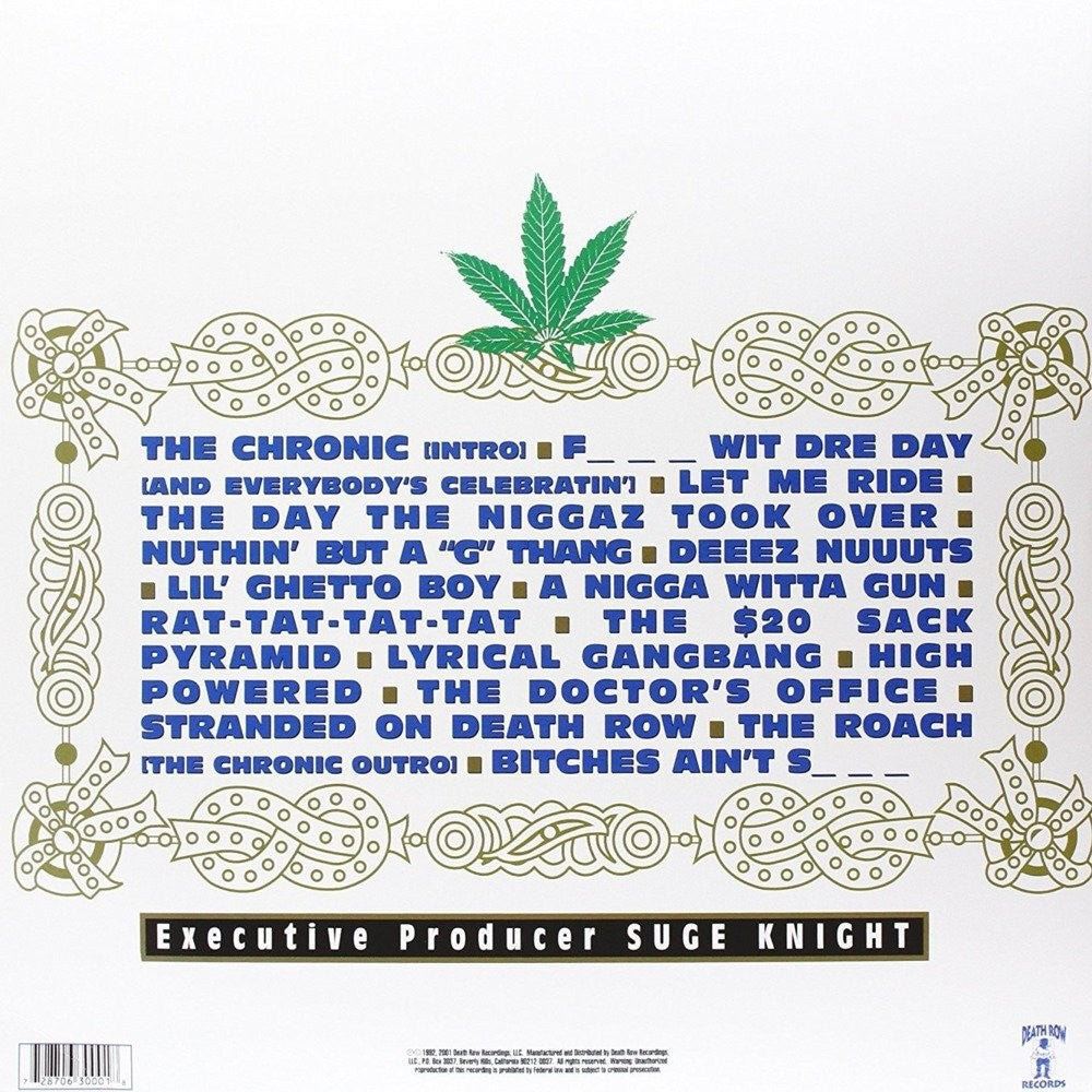 Dr. Dre - The Chronic 2x Vinyl LP Record