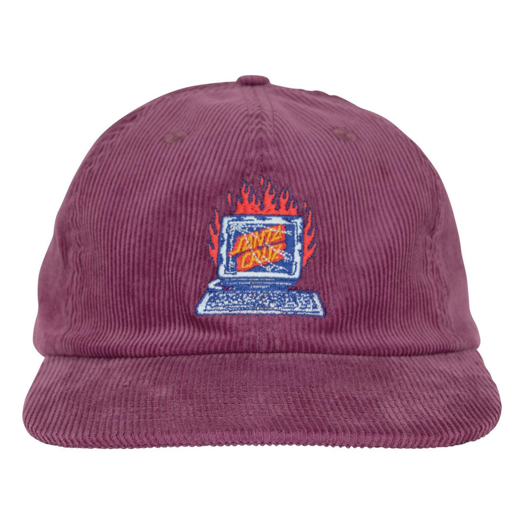 Santa Cruz Self Destruct Snapback Unstructured Hat