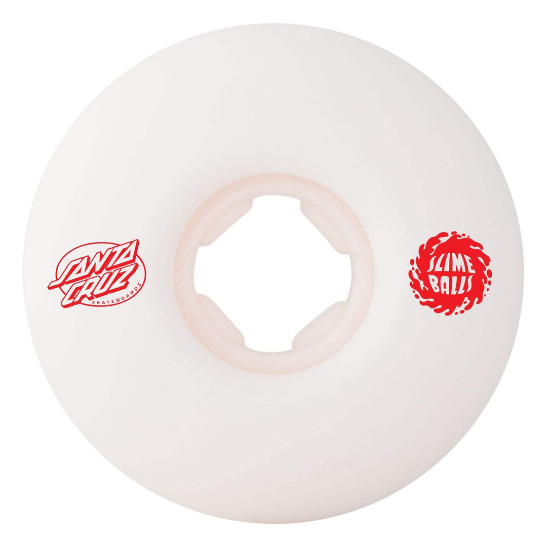 Slime Balls Kendall End of the World Chubbies White 56mm 99a Skateboard Wheels
