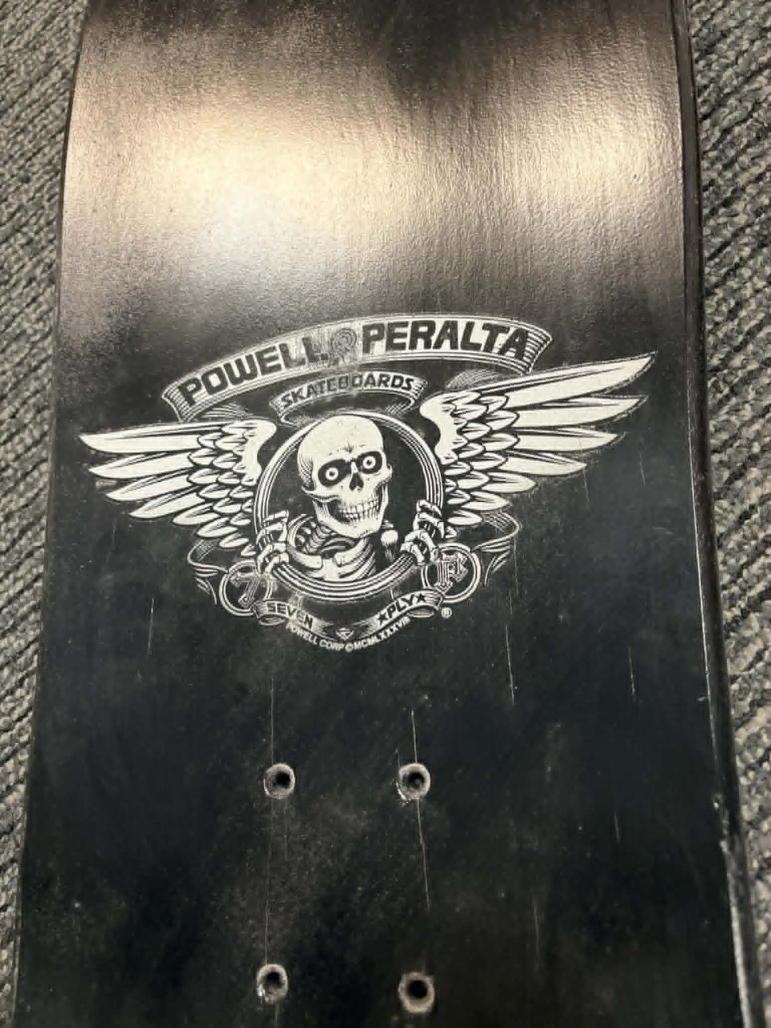Powell Peralta Steve Caballero Mechanical Dragon Black 10" Skateboard Deck