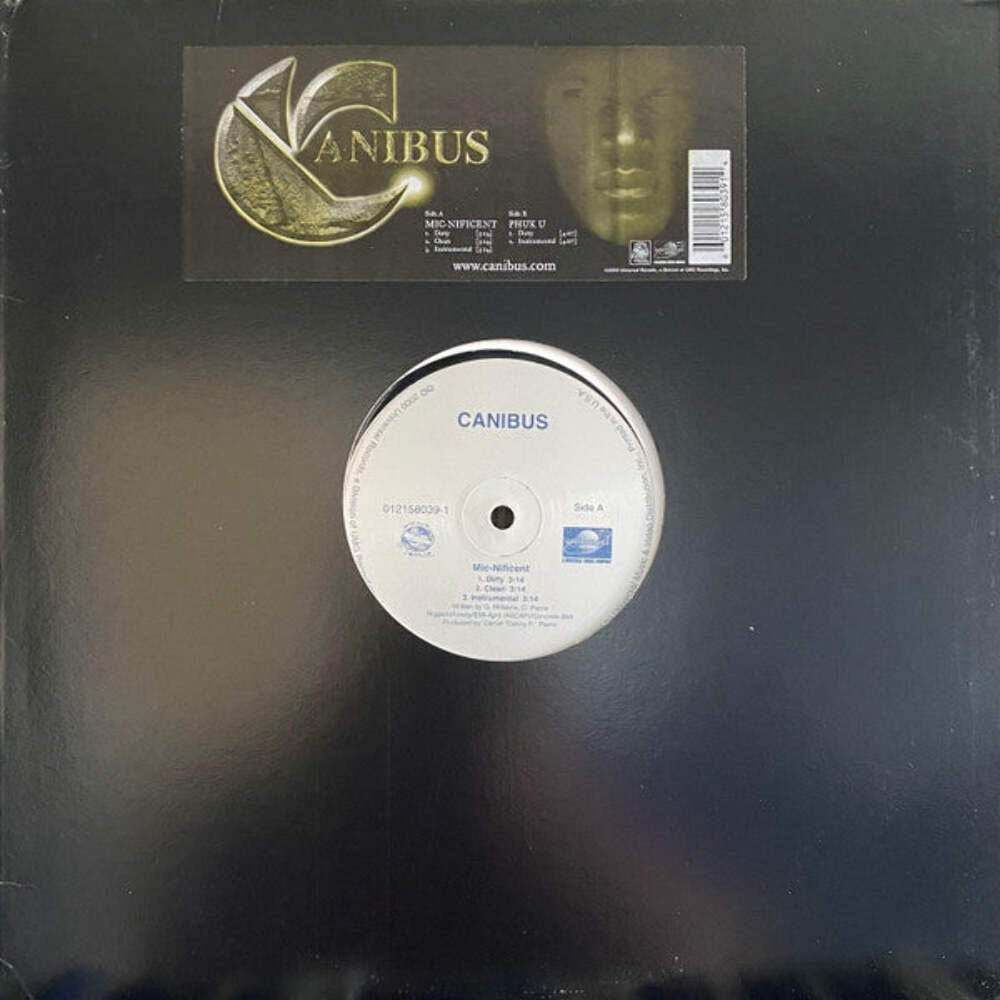 CANIBUS – Mic-Nificent / Phuk U 12" Vinyl LP Record
