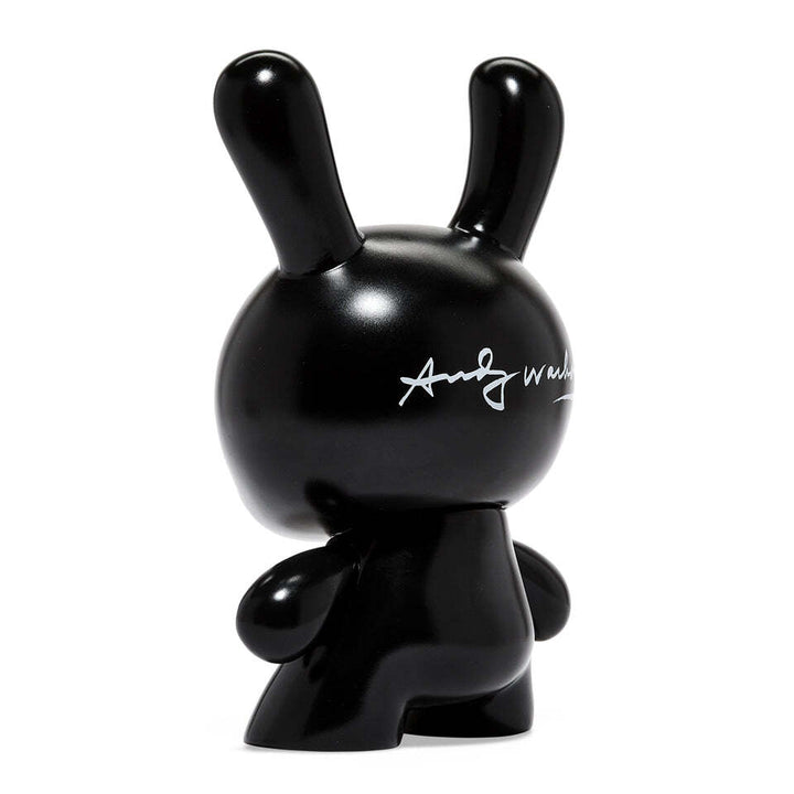 KIDROBOT x ANDY WARHOL FRIGHT WIG SELF-PORTRAIT 8" MASTERPIECE DUNNY - MONOCHROM
