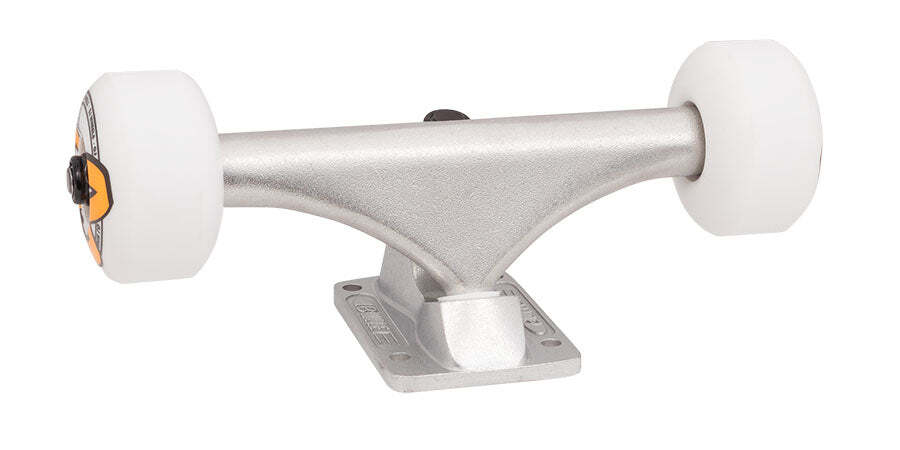 Bullet Raw Trucks + Bearings + OJ Concentrate 53mm 101a White Wheels (Set of 2)