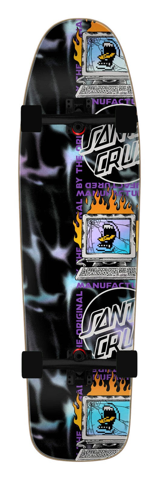 Santa Cruz Self Destruct 9.8" Cruiser Complete Skateboard