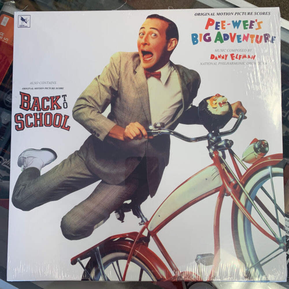 Elfman, Danny – Pee-Wee's Big Adventure / Back To School - OST Vinyl LP Record