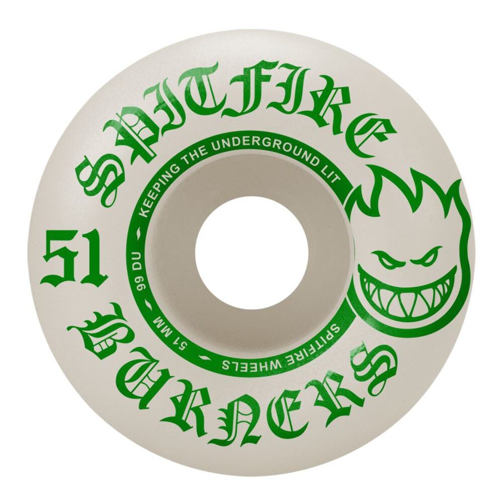 SPITFIRE BURNERS 51MM 99a SKATEBOARD WHEELS