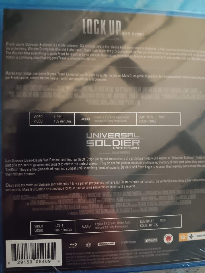 Universal Soldier / Lock Up (Two-Disc Double Feature) [Blu-ray]