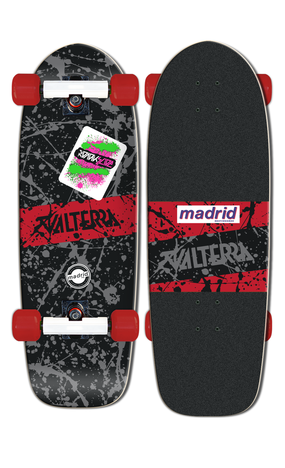 Valterra x Madrid Marty Dark Slide Exclusive Complete Skateboard BTTF