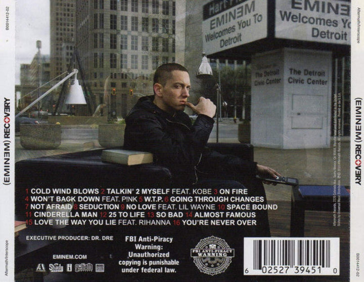 Eminem - Recovery 2x Vinyl LP Record