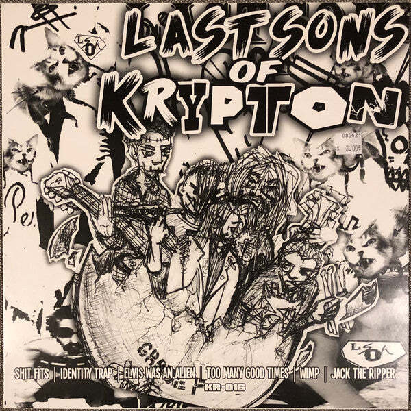 Last Sons Of Krypton / Rev. Norb And The Onions - Split Green Color Vinyl LP Rec