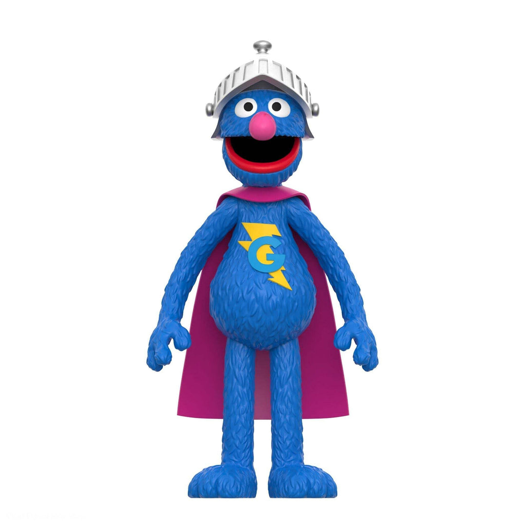 Super7 x SESAME STREET - SUPER GROVER, SHERLOCK HEMLOCK, MR. HOOPER, BIG BIRD Re
