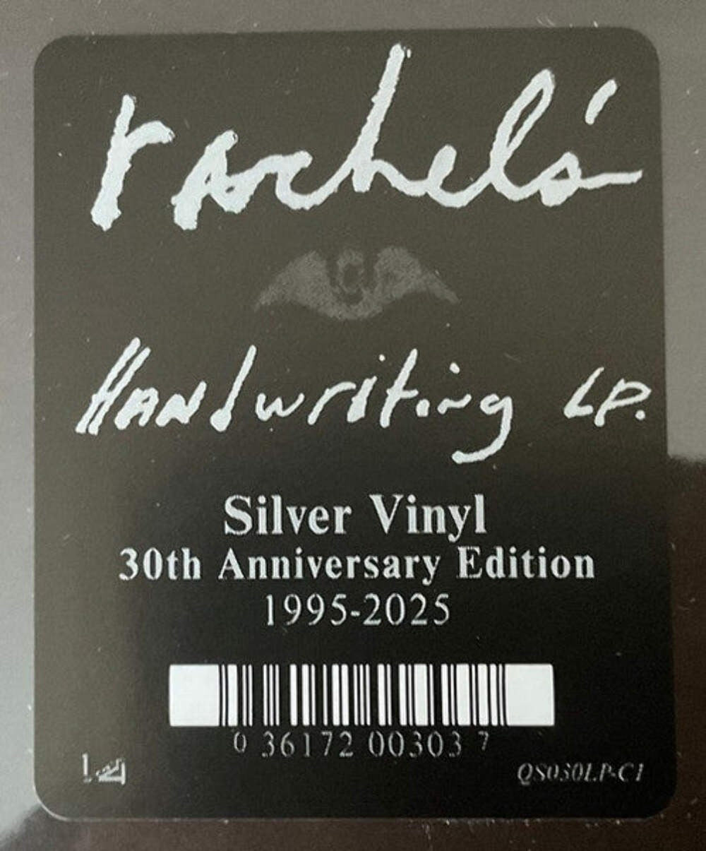 Rachel's - Handwriting [30th Anniversary Edition] (Silver Color Vinyl) LP Record