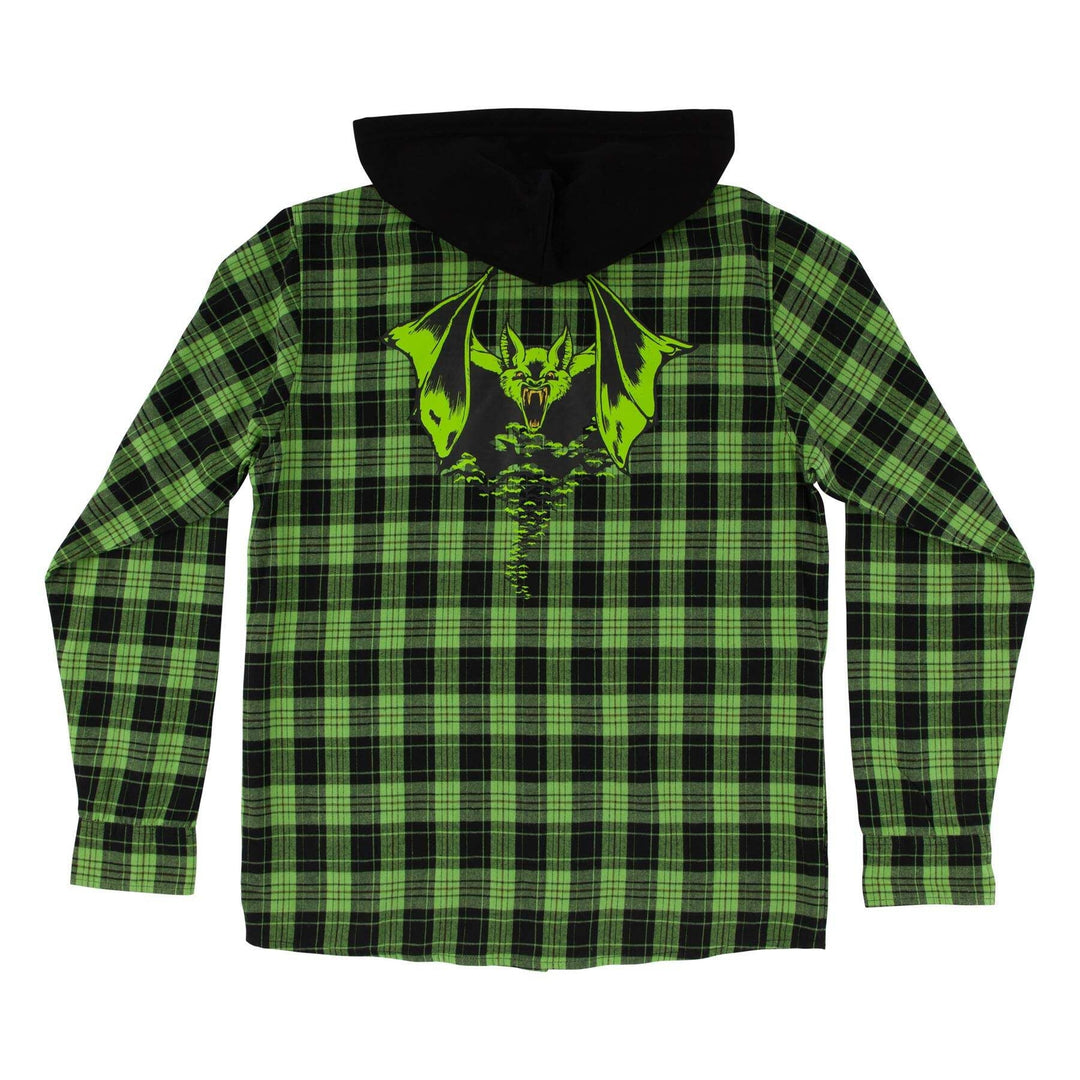 Creature Bat Relic Hooded Flannel