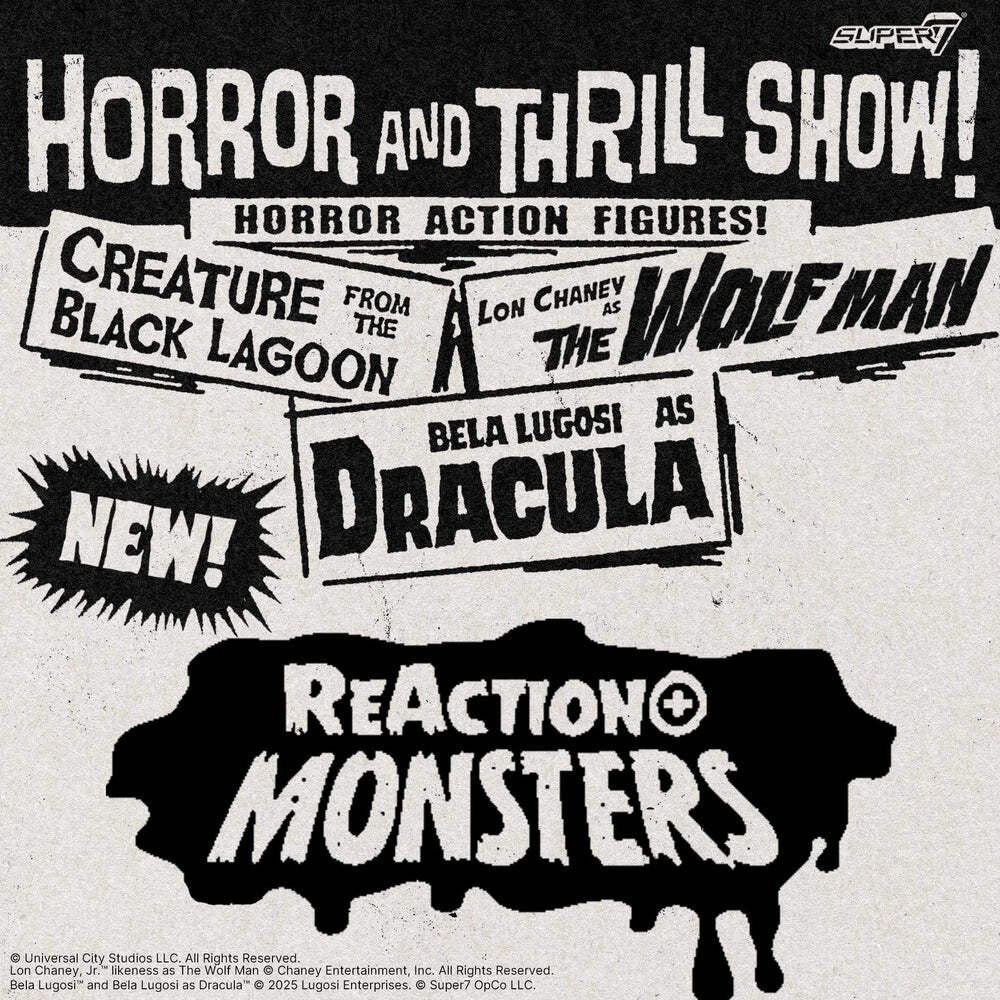 Super7 x Universal Monsters - Dracula ReAction Figure