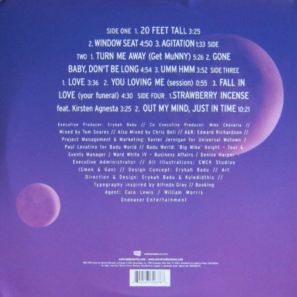 Erykah Badu – New Amerykah Part Two: Return Of The Ankh 2x LP Vinyl Record
