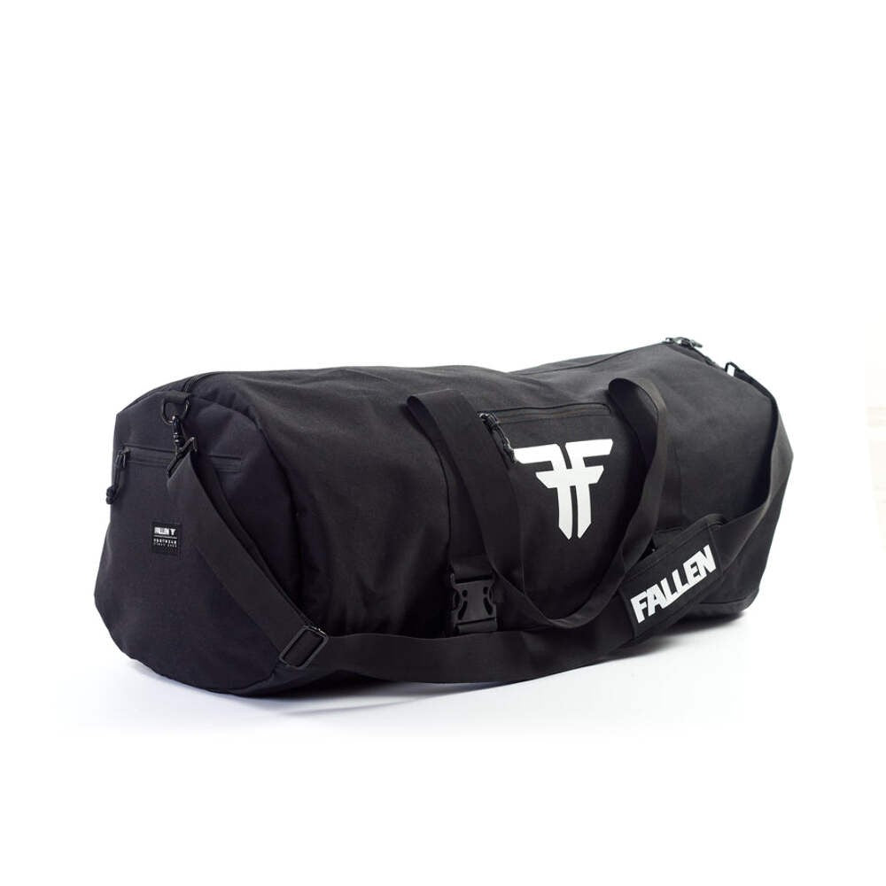 Fallen Utility Duffle Bag Black / White
