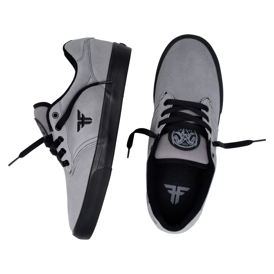 Fallen The Goat Gray/Black Vulc Skateboard Shoes