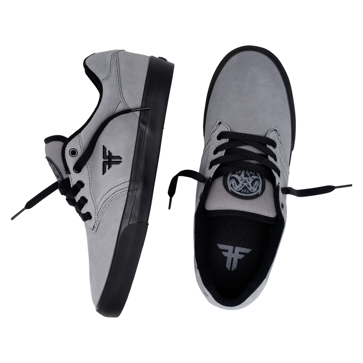 Fallen The Goat Gray/Black Vulc Skateboard Shoes