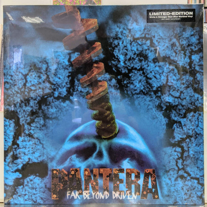 Pantera - Far Beyond Driven (White & Blue Marbled Color Vinyl) LP Record