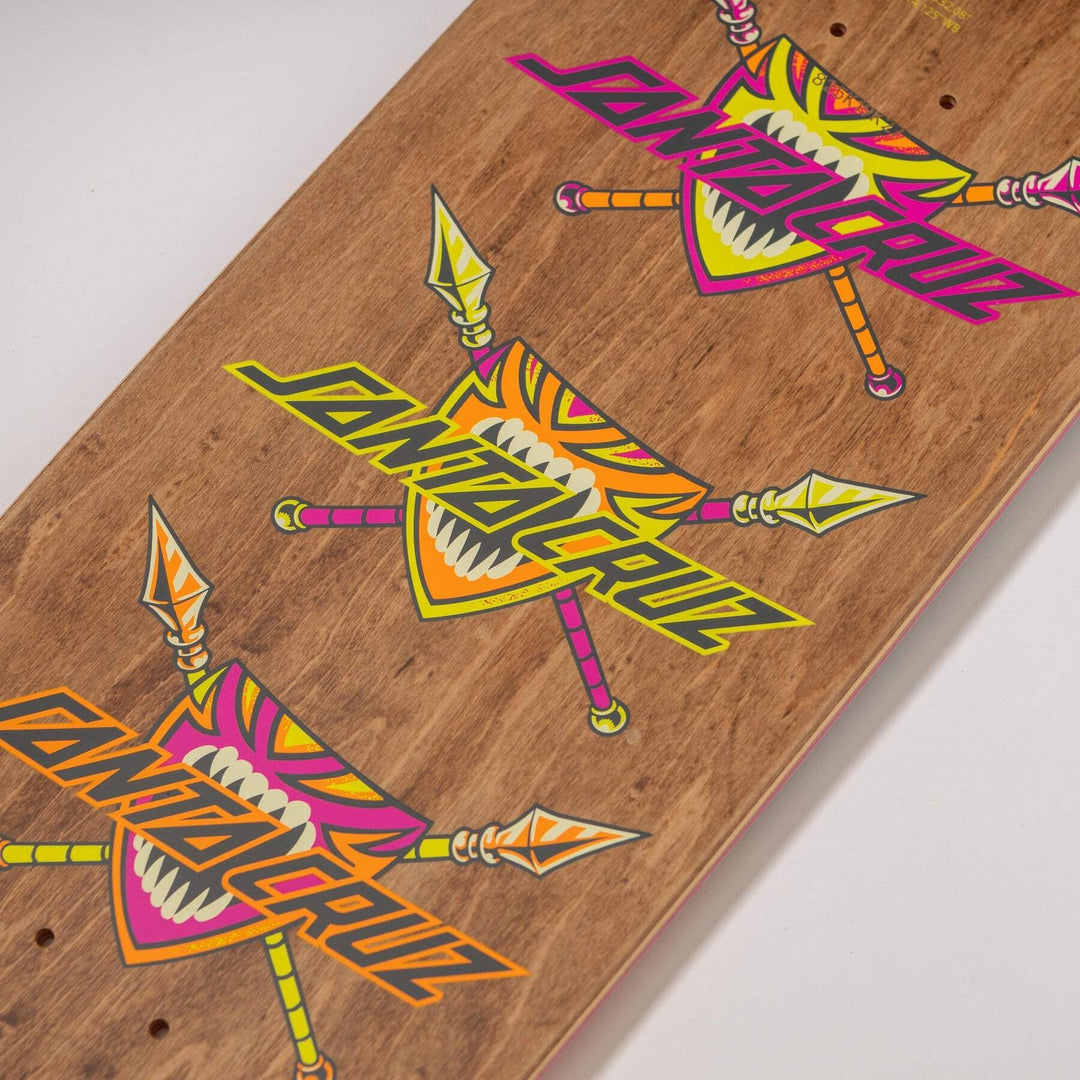 Santa Cruz Salba Firedance 8.8" Egg Complete Skateboard