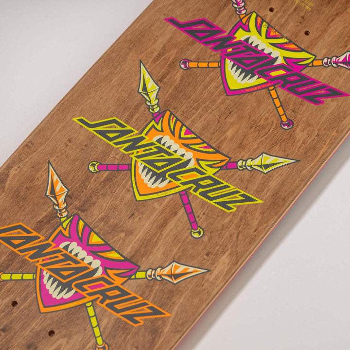 Santa Cruz Salba Firedance 8.8" Egg Complete Skateboard