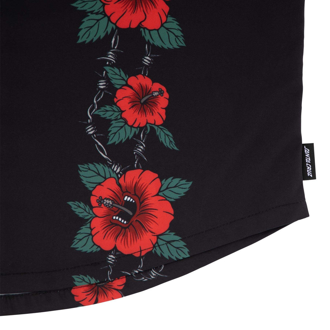 Santa Cruz Screaming Cabana Party Button Up Shirt