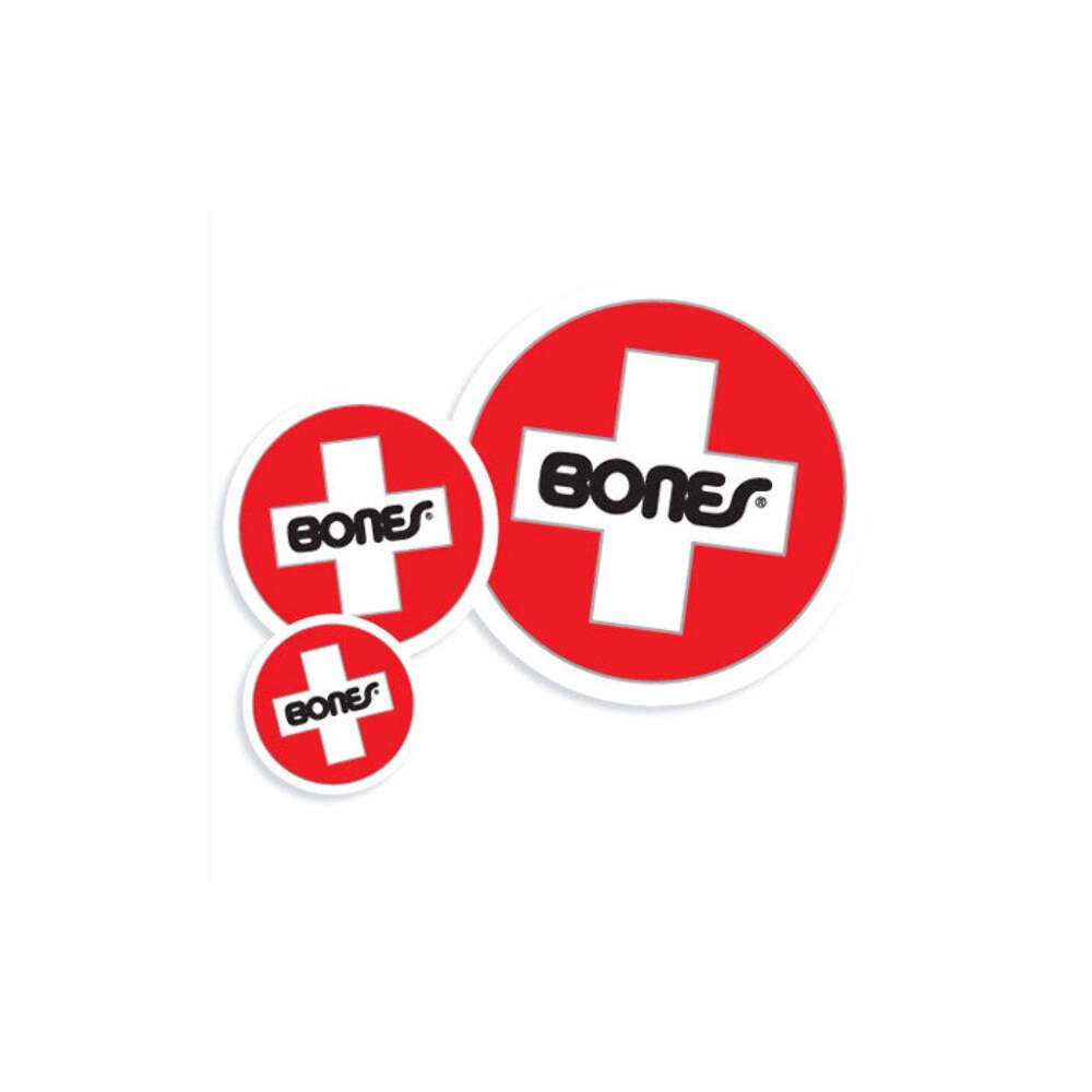 Bones Bearings Swiss Logo Sticker
