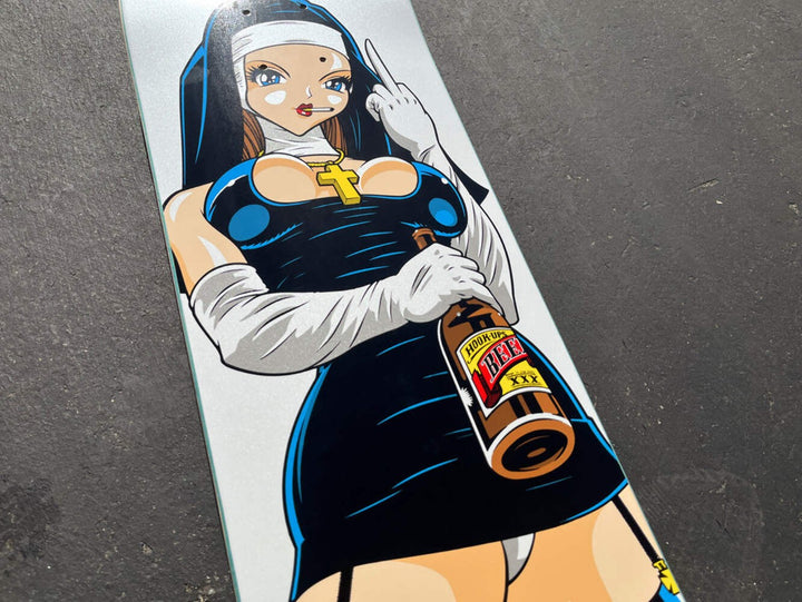 Hook Ups Evil Nun 8.25" Skateboard Deck