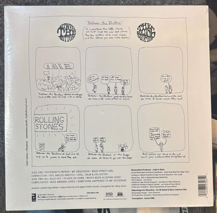 The Rolling Stones – Between The Buttons Vinyl LP