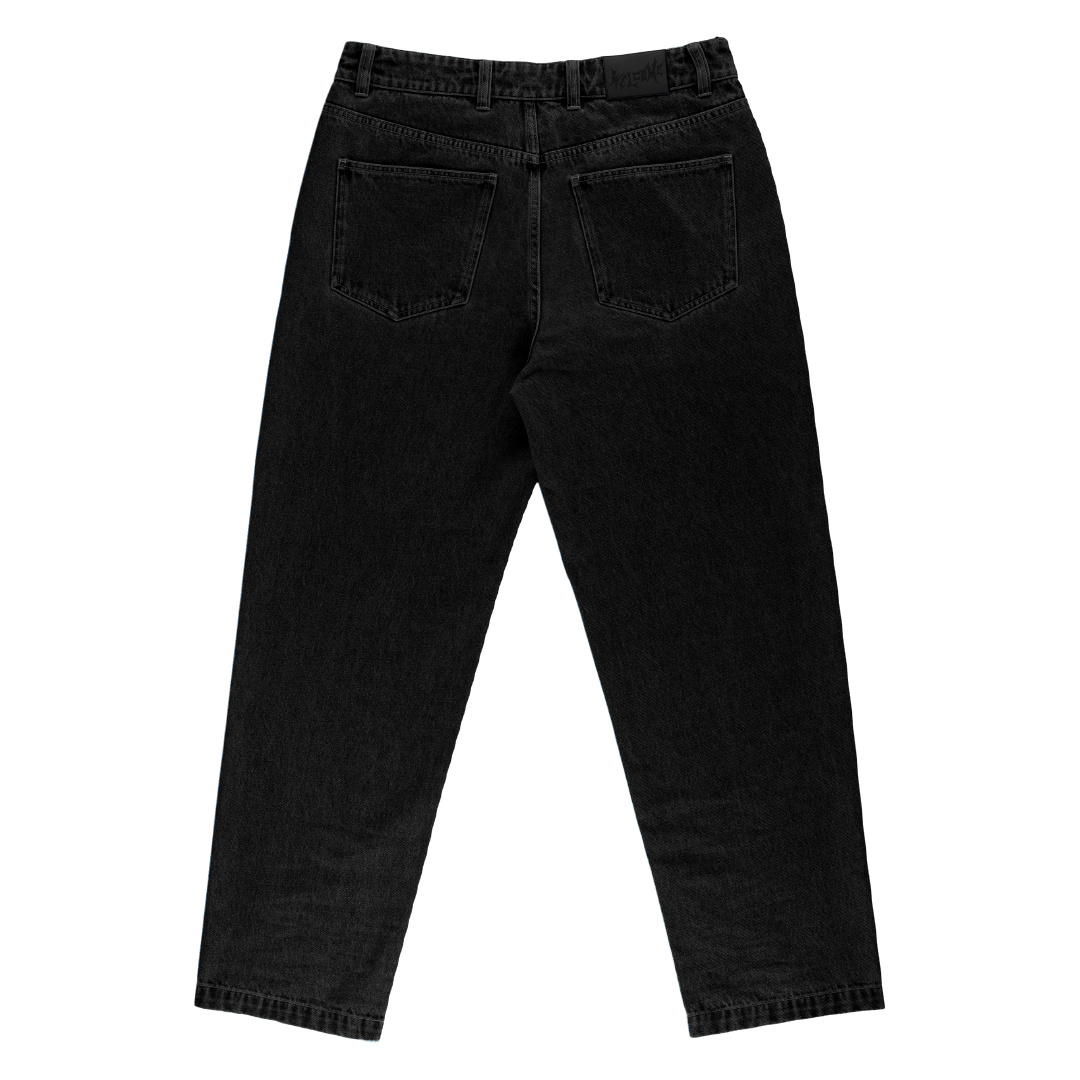 Welcome Immortal Washed Black Denim Pants