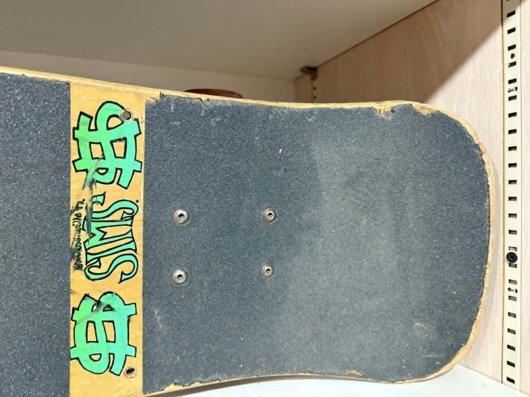 SIMS Buck Smith "Dollar Bill" Original 80s USED Complete Skateboard
