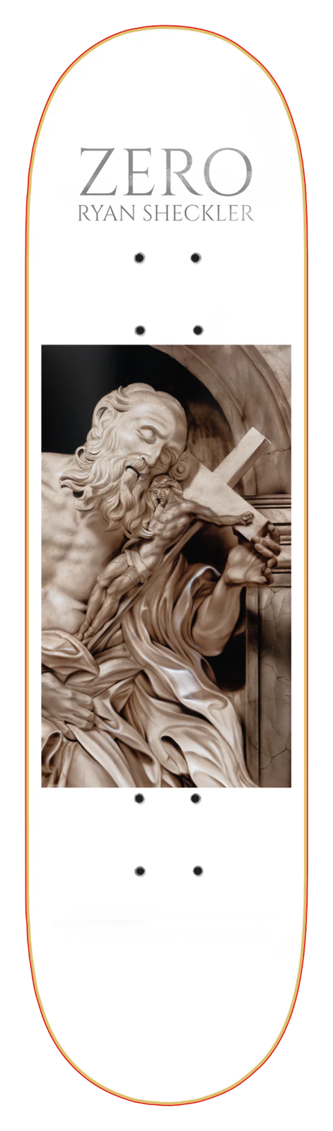 Zero Ryan Sheckler "Beloved Christ" 8.25" Skateboard Deck
