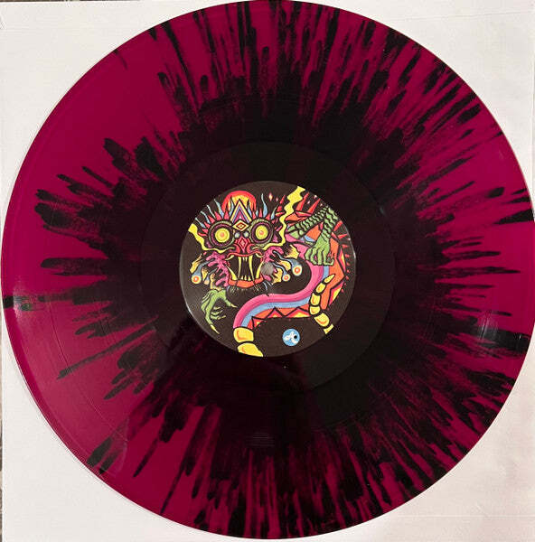 Dungeon Weed – The Eye Of The Icosahedron Magenta With Black Splatter / Yellow W