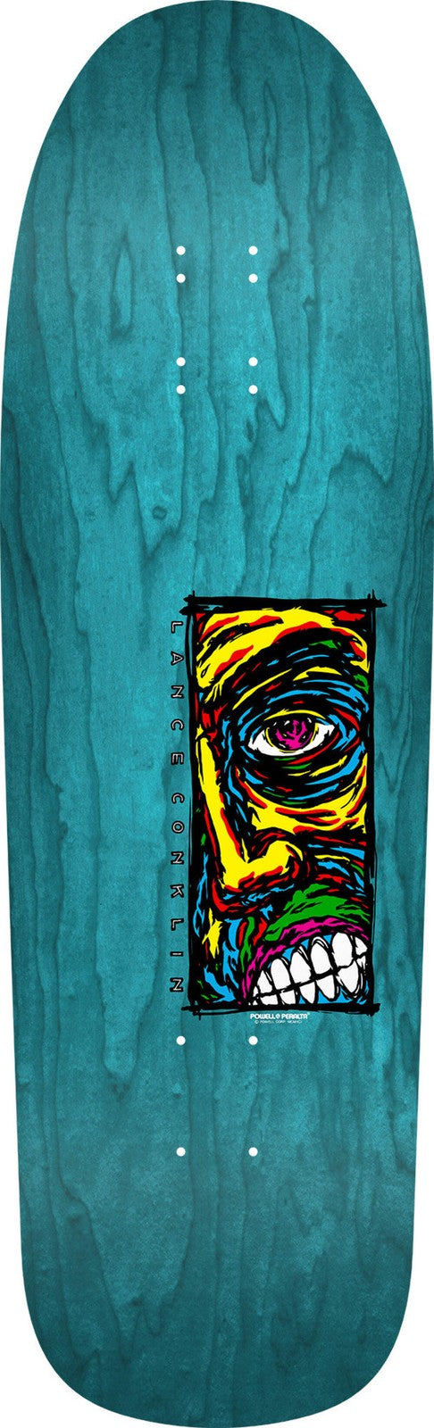 Powell Peralta Lance Conklin Face 9.75" Skateboard Deck