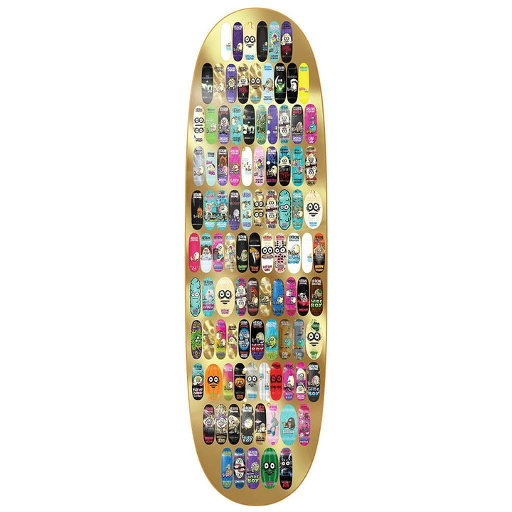 Heroin 100th Egg 9.125" Skateboard Deck — product photo