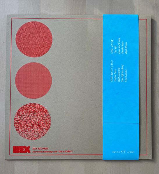 Brain Cave / Knub – Brain Cave / Knub Split 12" Rainbow Splatter Color Vinyl LP