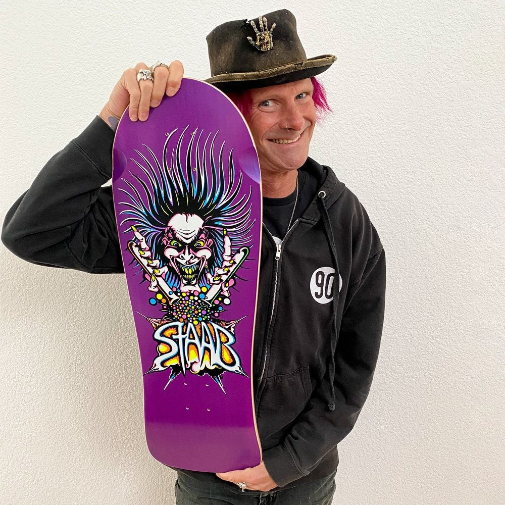 KEVIN STAAB Limited Edition Signed Purple Staab Scientist Deck
