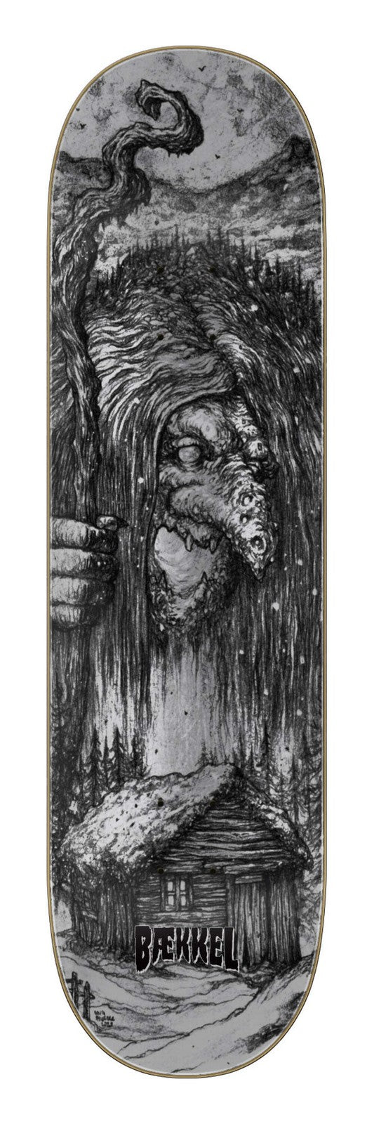 Creature Baekkel Troll 2 8.6" Skateboard Deck