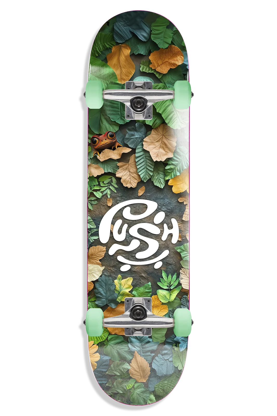 PUSH "Forest Green" 7.75" COMPLETE SKATEBOARD