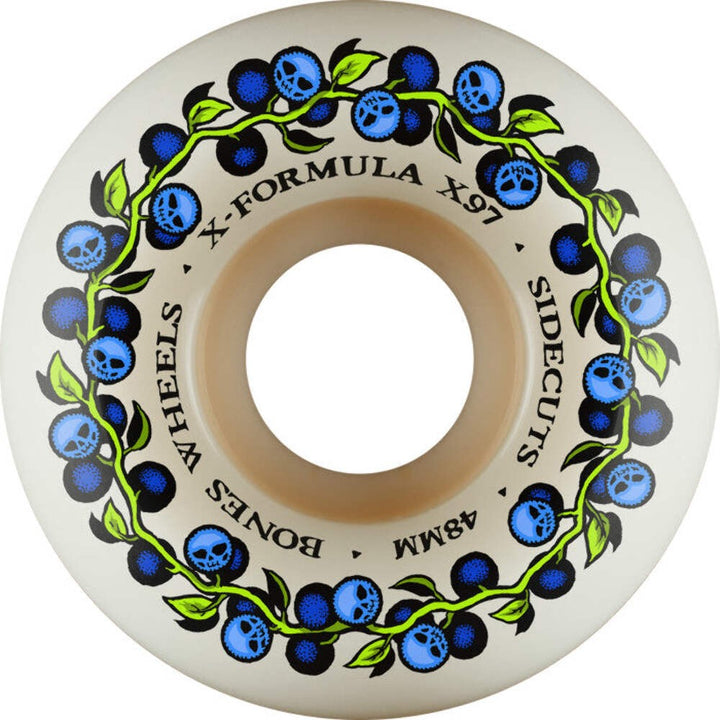 Bones Wheels X-Formula SKULL BERRIES V5 48mm 97A Skateboard Wheels