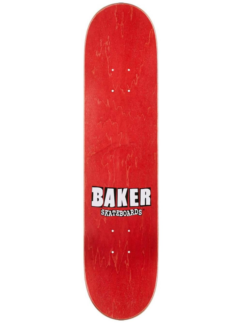 BAKER TEAM BRAND LOGO WHITE 8.125" COMPLETE SKATEBOARD